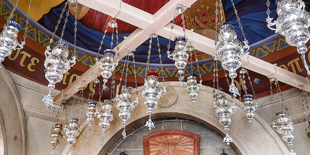 Храмовый комплекс Храм лампады серебряные