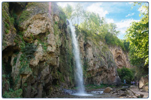 Медовые водопады Кавказ фотография