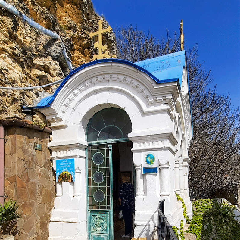 Крым мыс Фиолент монастырь фото