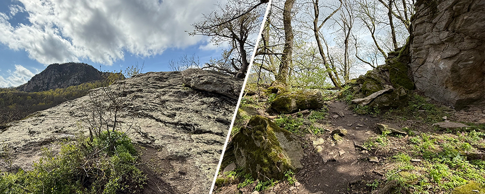 Скальные лабиринты Кавказа Скалы, камни, трава