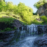 Ущелье реки Кизгыч. Казачий водопад и Спящее озеро