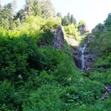 Ущелье реки Кизгыч. Казачий водопад и Спящее озеро