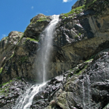 Птышские водопады. Домбай