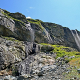 Птышские водопады. Домбай