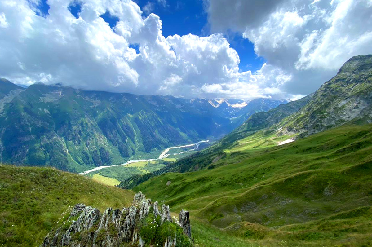 Кавказ Архыз горы фотография