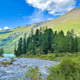 Поход на Алтай Шавлинские озера 49