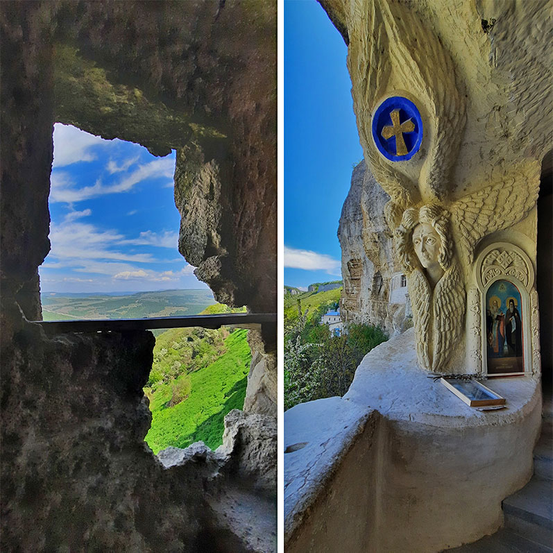 Крым Бахчисарай Успенский монастырь ангел
