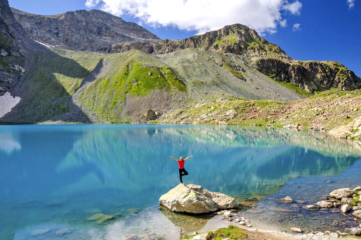 Кавказ Архыз лазурное Софийское озеро