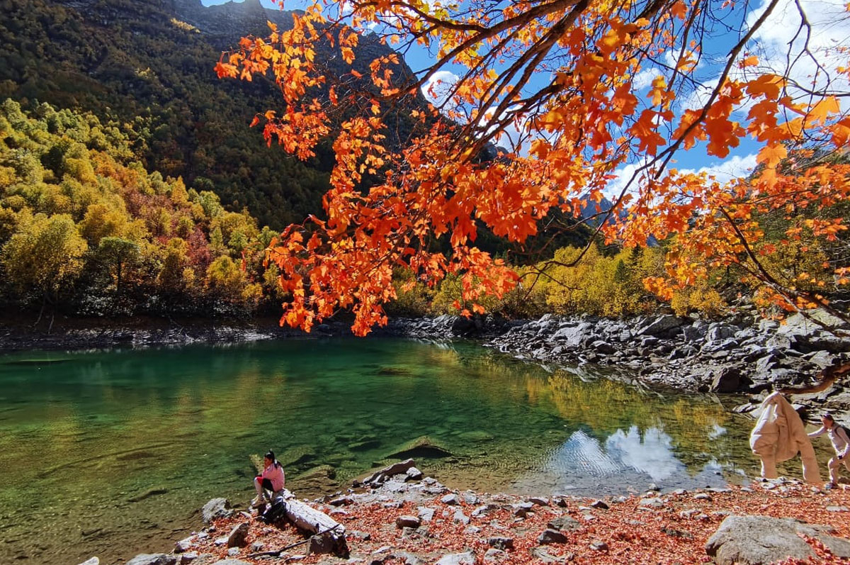 Домбай Бадукские озера осень