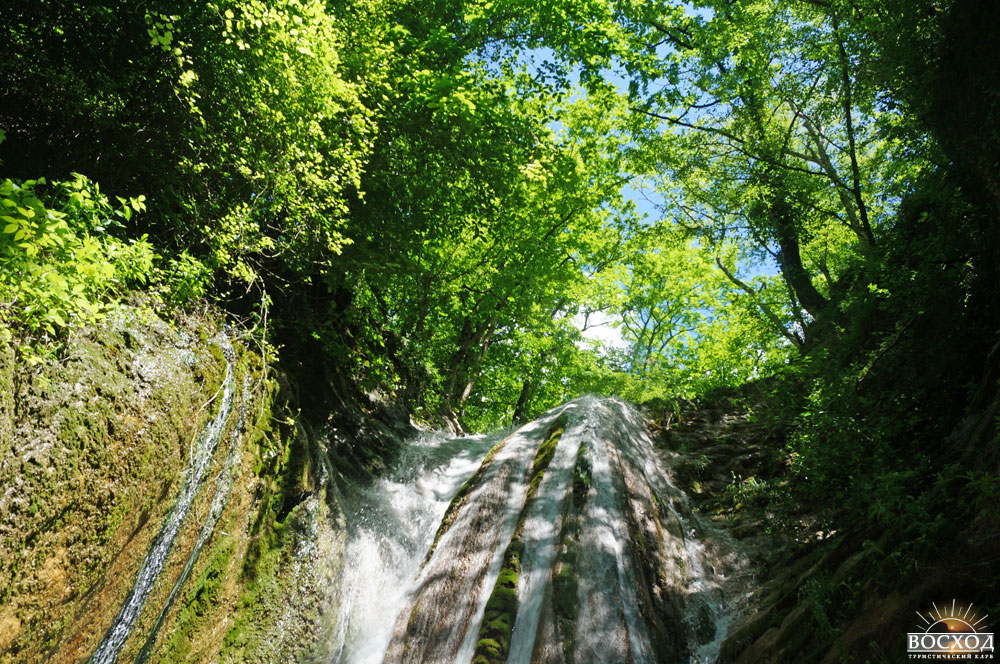 Гебиусские водопады. Водопад Пасть дьявола