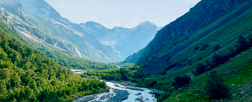 Треккинг в Северной Осетии. Дигория летом