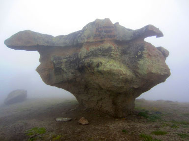 Джилы-Су. Каменные грибы