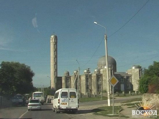 Кавказ. Мечеть в городе Черкесск
