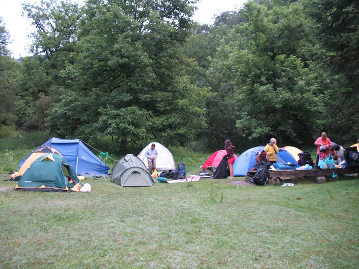 Тридцатка. Палаточный лагерь на приюте Бабук-аул
