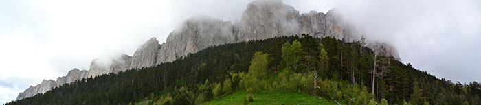 Адыгея. Панорама горы Большой Тхач