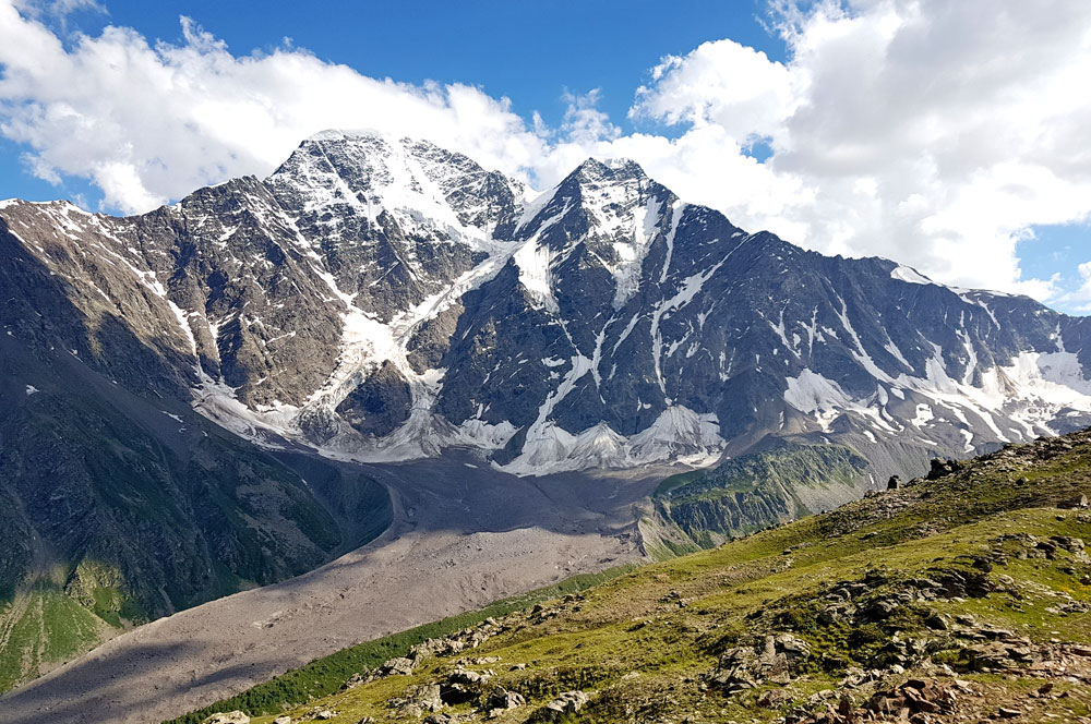 Уллу-Тау. Главный Кавказский хребет ледник Семерка фото