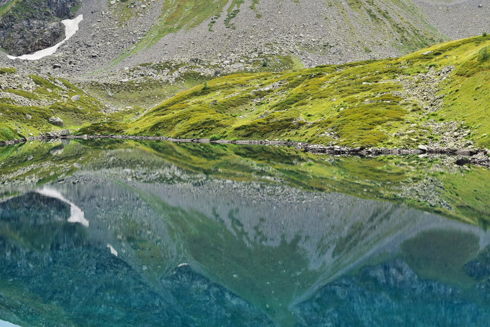 Зеленое озеро Кавказ