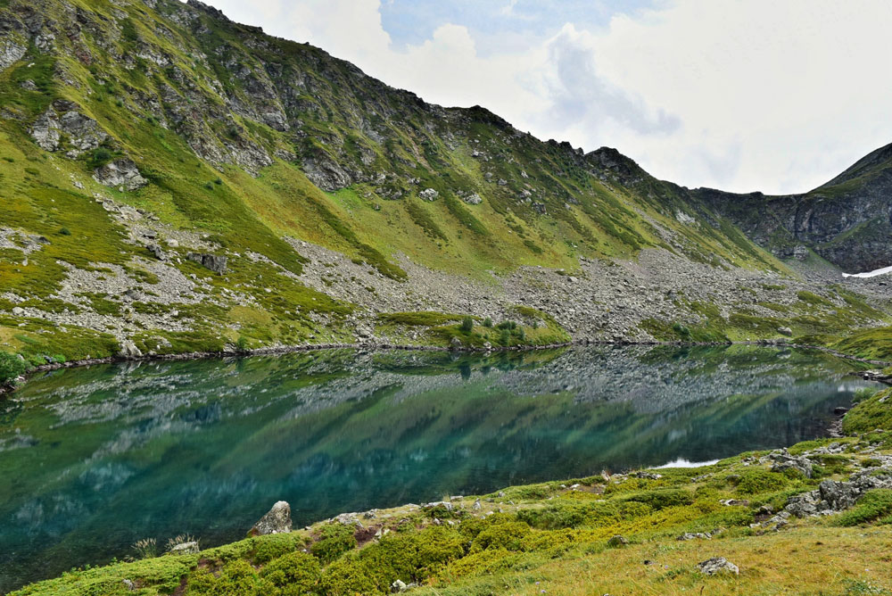 Зеленое озеро Кавказ фото Дукка